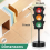 Traffic Light Lamp with Base for Room Decoration, 4