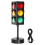 Traffic Light Lamp with Base for Room Decoration, 1