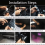 4pcs Car Interior LED Multicolor RGB Strip Light D 3