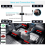 4pcs Car Interior LED Multicolor RGB Strip Light D 6