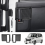 Car Middle Door Handle Frame Trim Sticker Inner De 5