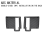 Car Middle Door Handle Frame Trim Sticker Inner De 8