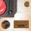 Rechargeable Leather CD Player with Speakers, Blue 6