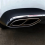 Exhaust Pipe Tail Cover Trim Troat Decorative Fram 11