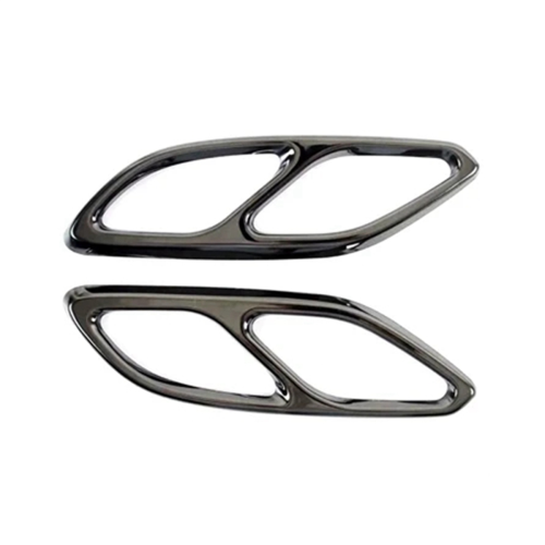 Exhaust Pipe Tail Cover Trim Troat Decorative Fram 2
