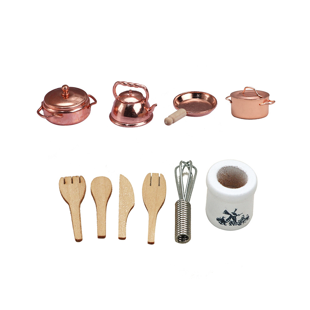 1/12 Dollhouse Mini Kitchenware Eggbeater Spoon Po-image-OPC-PKBTJ9W-NEW