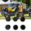 Motorcycle Screw Nut Cover Frame Hole Plug Caps De 3