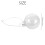 Clear DIY Baubles Shatterproof Seamless Plastic XM 5