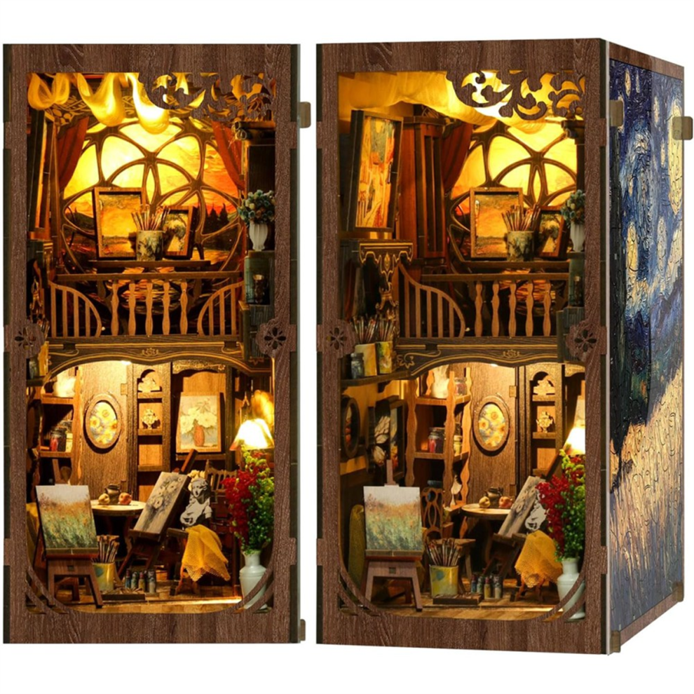 Semoic Diy Book Nook Kit For Adults, A World Within The F