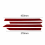 ABS Red Carbon Fiber Interior Door Decorative Stri 4