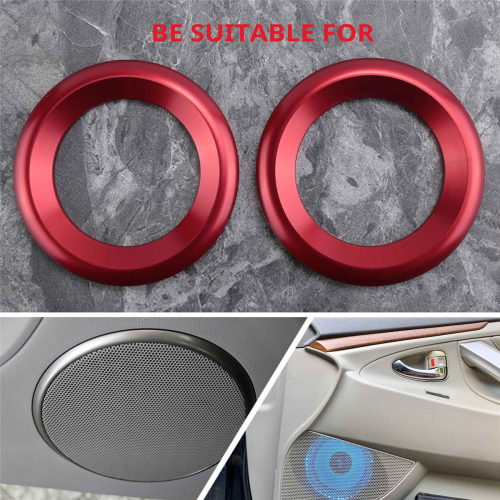 Door Audio Speaker Rings, Anodized Aluminum A-Pill 2