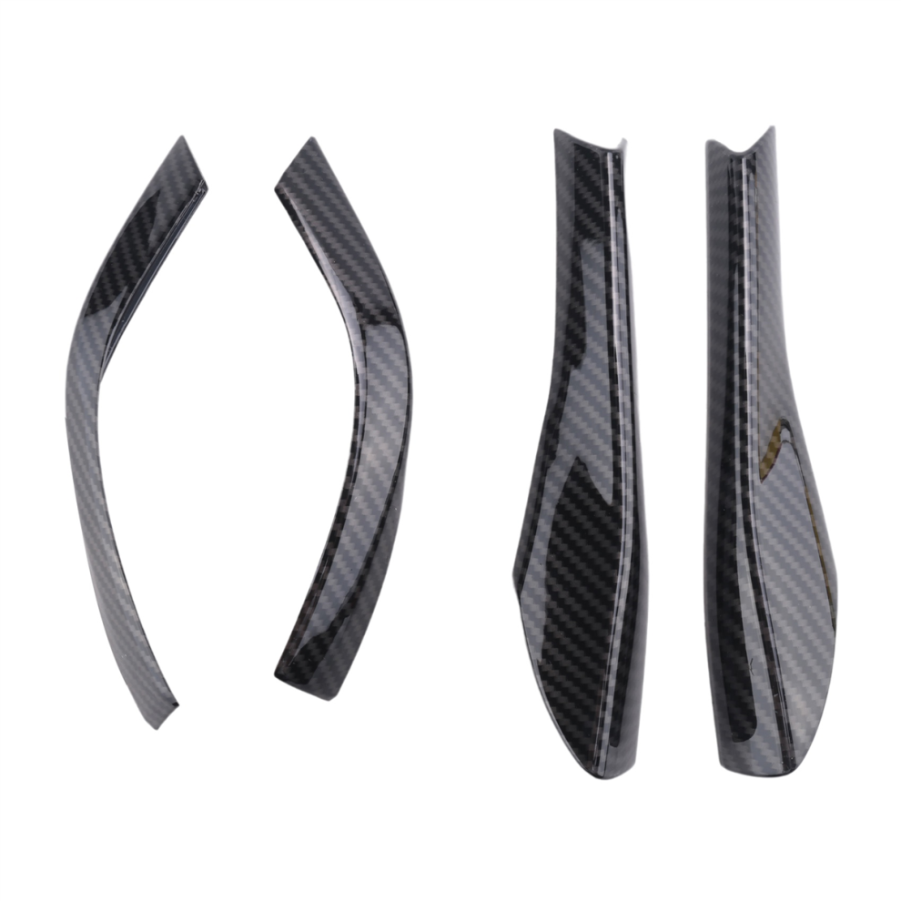 4Pcs Carbon Fiber Rearview Side Mirror Base Cover 4851770214588