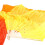 Beautiful Silk Three Color Gradient Flame Dance Fa 5