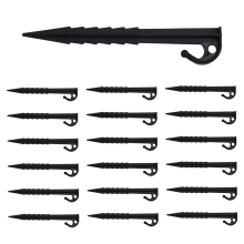 100PCS Plastic Inflatable Stakes 14.5cm Yard Heavy