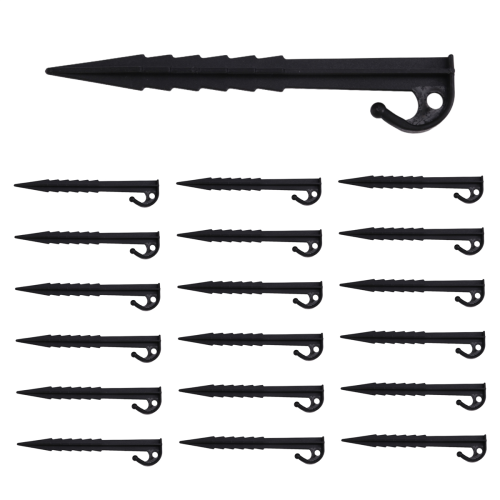 100PCS Plastic Inflatable Stakes 14.5cm Yard Heavy