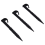 100PCS Plastic Inflatable Stakes 14.5cm Yard Heavy 10