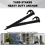 100PCS Plastic Inflatable Stakes 14.5cm Yard Heavy 6