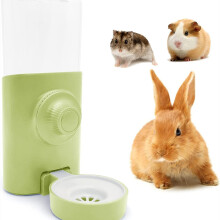 Dispensador de agua automático para conejos, botella colgante para mascotas, conejos, cobayas, hámsteres.