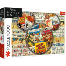 Puslespil 1000 Mickey Mouse Tegneserie TREFL