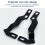 Hood Hinge Ditch LED Light Mount Bracket Aluminum 4