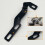 Hood Hinge Ditch LED Light Mount Bracket Aluminum 9