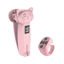Smart E-book Page Turner Remote Click Device for Kindle, TikTok, and Tablet - O1X0 Pink, 1 Set, Wireless Compatibility