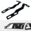 Hood Hinge Ditch LED Light Mount Bracket Aluminum 8