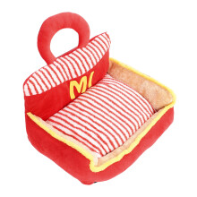 Removable Washable Pet Couch Sofa Bed 55x45x24cm Fabric Stylish