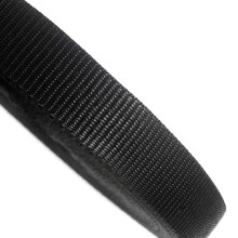 25mm Black Polypropylene Webbing Rolls 440kg Load Straps and Lashing for Heavy-Duty Use (25m)
