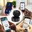 Remote Control Page Turner - Wireless Book Page Turner with Telephone Controller, Automatic Silent Device, Black Charging Compartment 4