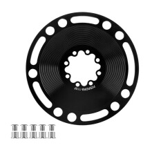 Chainring Adapter for SRAM 110BCD 3 Hole Crank Claw to 4 Hole Disc, Aluminum Alloy, 8-Bolt with Screw, Lightweight Design