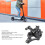 Electric Scooter Brake Caliper Metal Front Rear 13