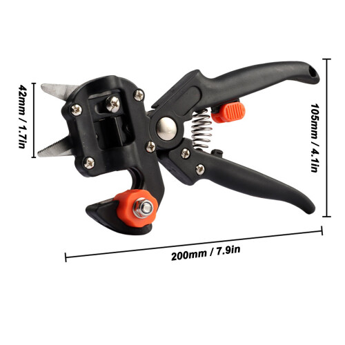 Garden Grafting Shears with 3 Blades, Fruit Tree Pruner 200mm 1