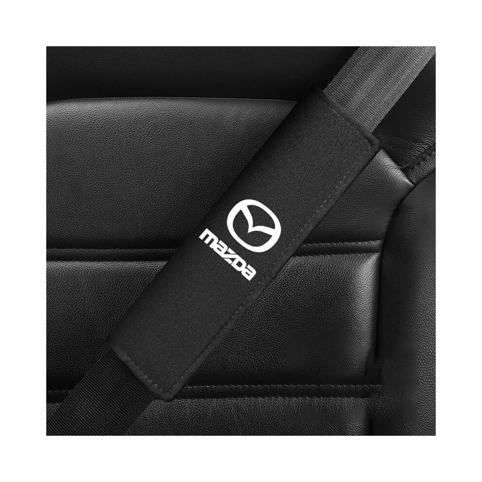 2Pcs Car Seatbelt Shoulder Protector For Mazda Cx-30 2019-2023, Soft Breathable Material, Neck And Shoulder Support 6038364121875