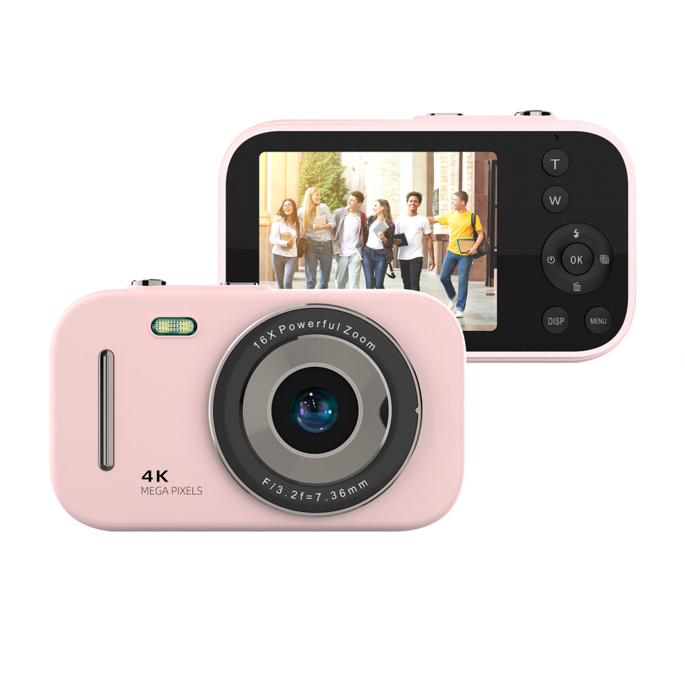 48Mp 4K Digital Compact Camera With 2.8 Inch Ips Screen 16X Zoom For Students 8431346532658