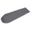 Dark Gray Lightweight Polyester Sleeping Bag Liner for Camping, Hotel, Backpacking 15