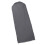 Dark Gray Lightweight Polyester Sleeping Bag Liner for Camping, Hotel, Backpacking 6