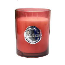 3-Wicks Scented Candle Glass Jar Grapefruit & Vetiver 470g Aromatic Fragrance