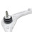 TRQ Front Left Upper Control Arm with Ball Joint Drivers Side Compatible with 2008-2015 Cadillac CTS 4