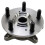 TRQ Ensemble de roulements de moyeu de roue avant compatible avec Honda Civic 20172021 2