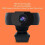 USB Computer Camera 4K HD Plug and Play Variable Focus PC Webcam with Mic for Windows for Android for OS X 3