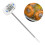 2Pcs Food Thermometer Probe Kitchen Cooking 10
