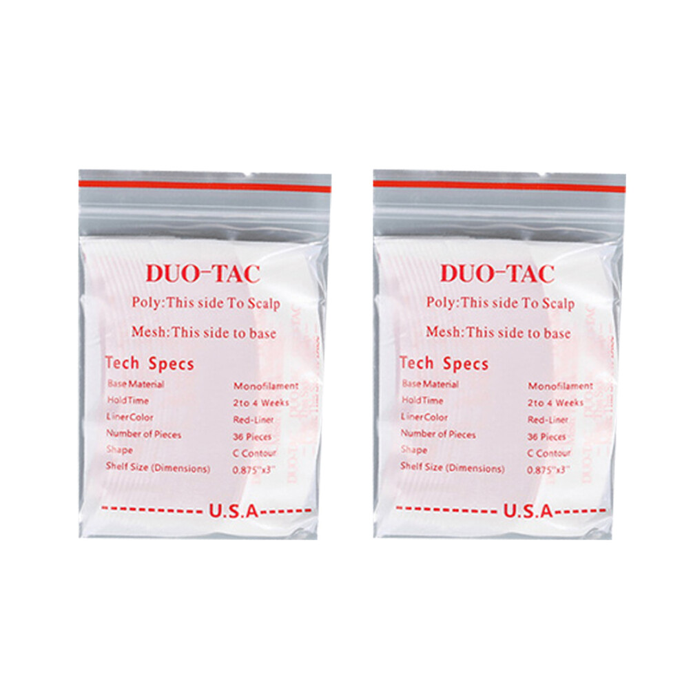 Merkkitã¶N Unisex 72Pcs/Lot Duo Lace Wig Sided Double Tape Slitting Line C