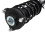 TRQ Front Left Complete Strut & Coil Spring Assembly Drivers Side Compatible with 2015-2018 Jeep Renegade 4