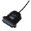 New Parallel Port DB36 Printer USB Converter Adapter Black 4