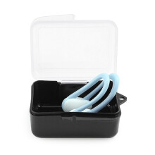 Swimming Nose Clip Silicone Swim Plug for Competitive Swimmers - Blue Color, Comfortable Fit, Durable Design