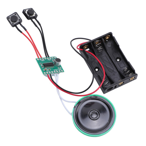 30 Sec Voice Module with Recordable Chip, AAA Battery Powered