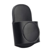 Stethoscope Holder Clip for Doctors, Portable PU Design with Hook Closure, Compact Stethoscope Protector for Medical Use