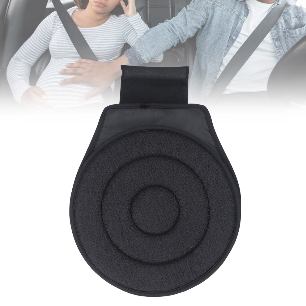 Black 360 Rotating Car Cushion For Pregnant & Elderly, 43X37.5cm