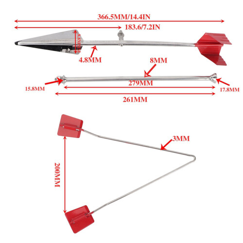 Boot Windvaan Marine Windvaan Windrichting Indicator 2
